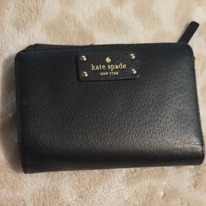 Kate Spade Black Leather Wallet